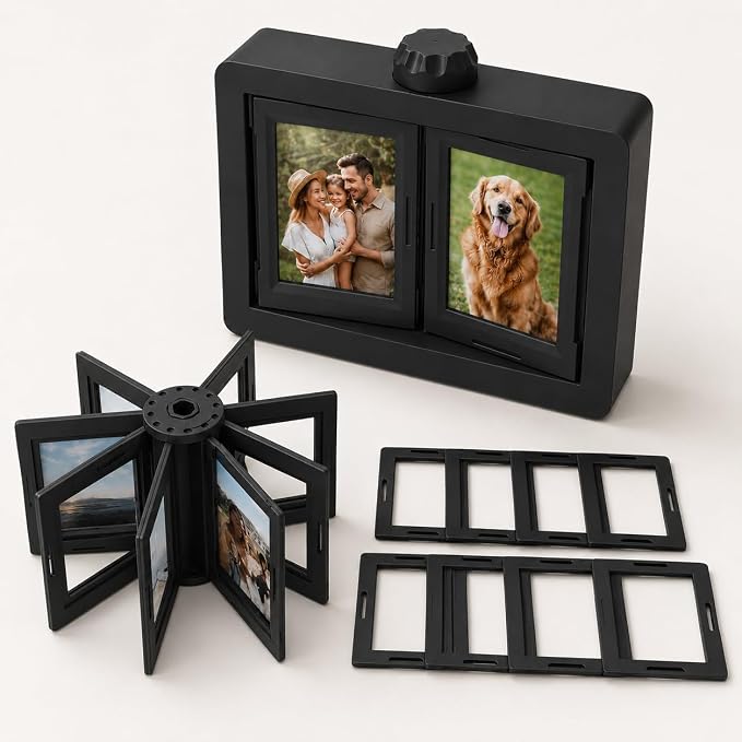 🔥HOT SALE🔥🛍️ Rotating Film-Style Flip Photo Album