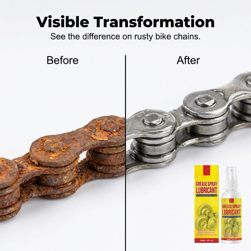 🎉🥳2026 HOT SALE🥳💞50K+ SOLD!⚙️🦺49% OFF! Multi‐Purpose Rust Remover – Instant squeak fix, metal restorer. Lasting protection. 🚲✨