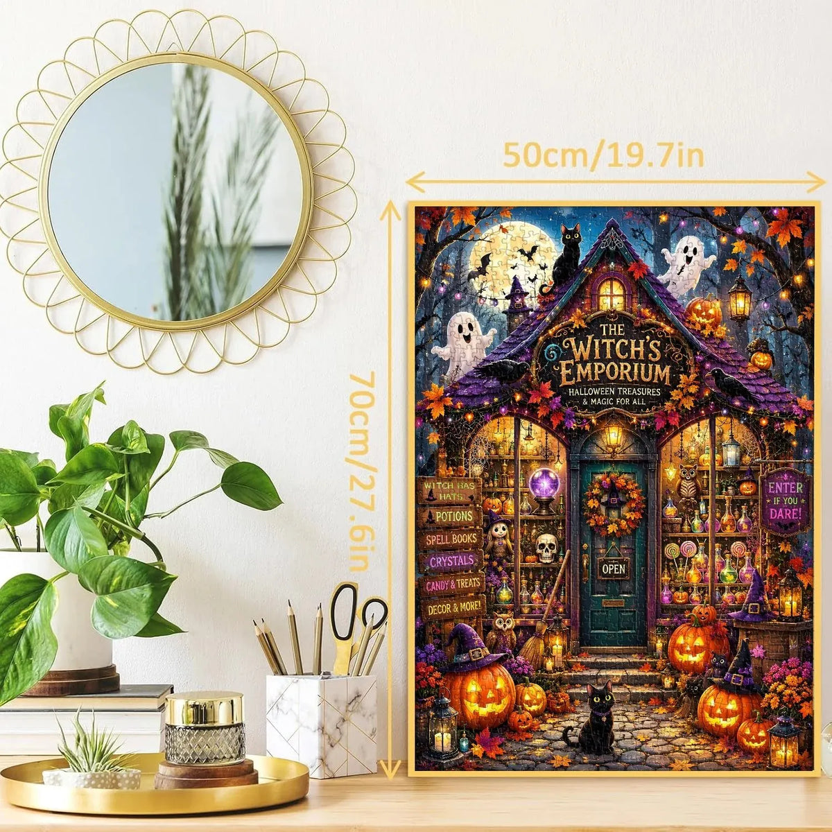 🧙🎃The Witch’s Emporium Jigsaw Puzzle 1000 Pieces