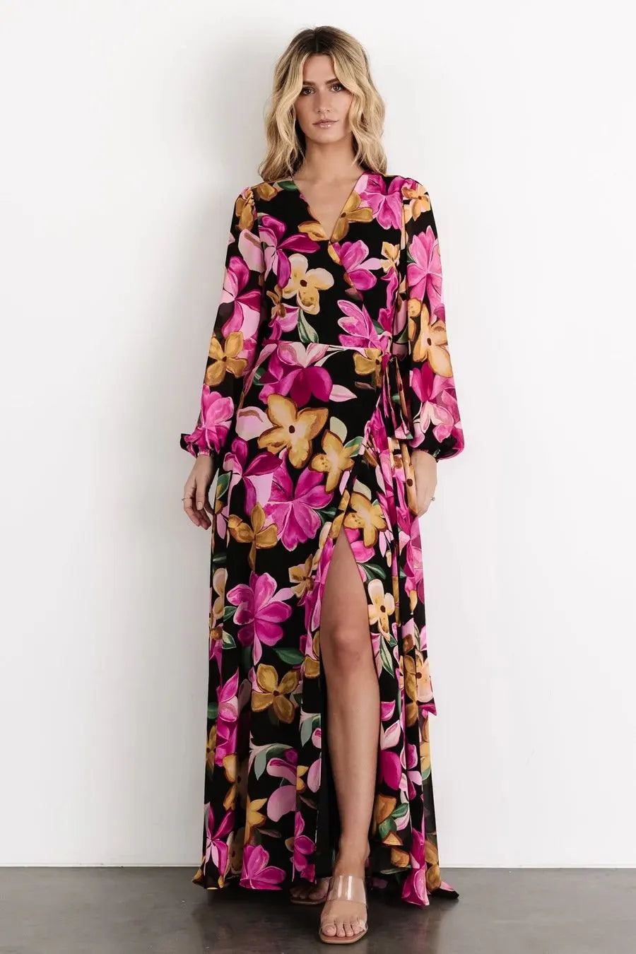 Katinka Wrap Maxi Dress
