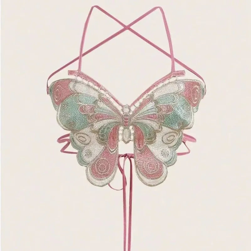 Butterfly Halter Top