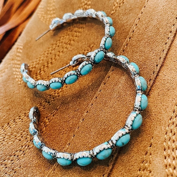 🔥Early Christmas Special 49%OFF-Vintage Turquoise Earrings