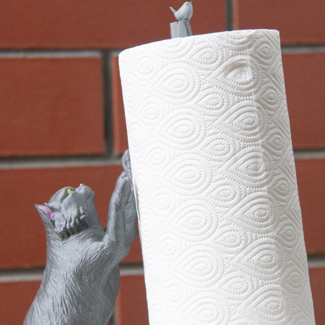 🐱Cat paper towel holder free standing🧻