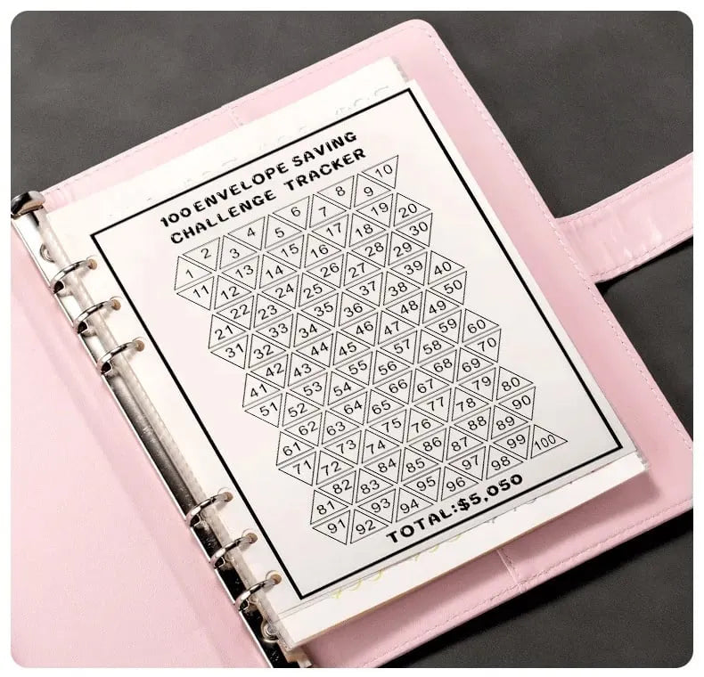🏆Flash Sale⚡ 50K+ SOLD! Almost Gone-💥🔥🤑✉️100 Envelope Savings Challenge Book,Best Gifts