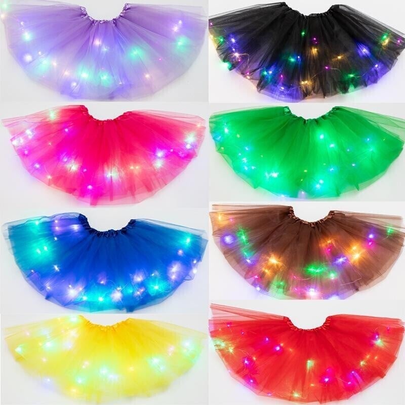 🎅 EARLY XMAS SALE 49% OFF 🔥Magical & Luminous LED Tutu Skirt