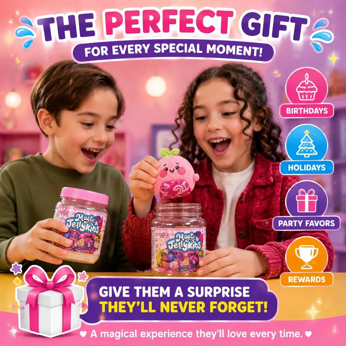 🎉✨ Surprise Reveal Squishy Characters | The Water Reveal Toy That Brings Magic To Life