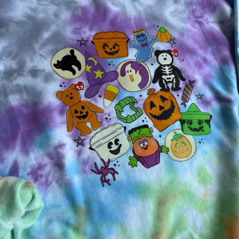 Cute Halloween Cartoon Crewneck Sweatshirt 🎃👻