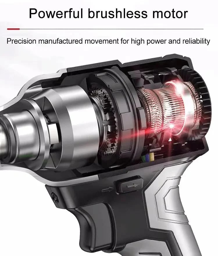 📢📢50% OFF !!!⏰ Hot Sale! Brushless Electric Wrench for Ultimate Power and Precision