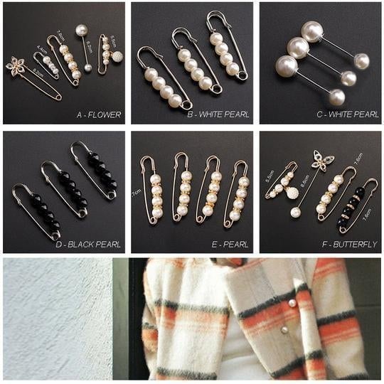Pearl Brooch Clothing Decoration Clips🔥Store Promotion🔥