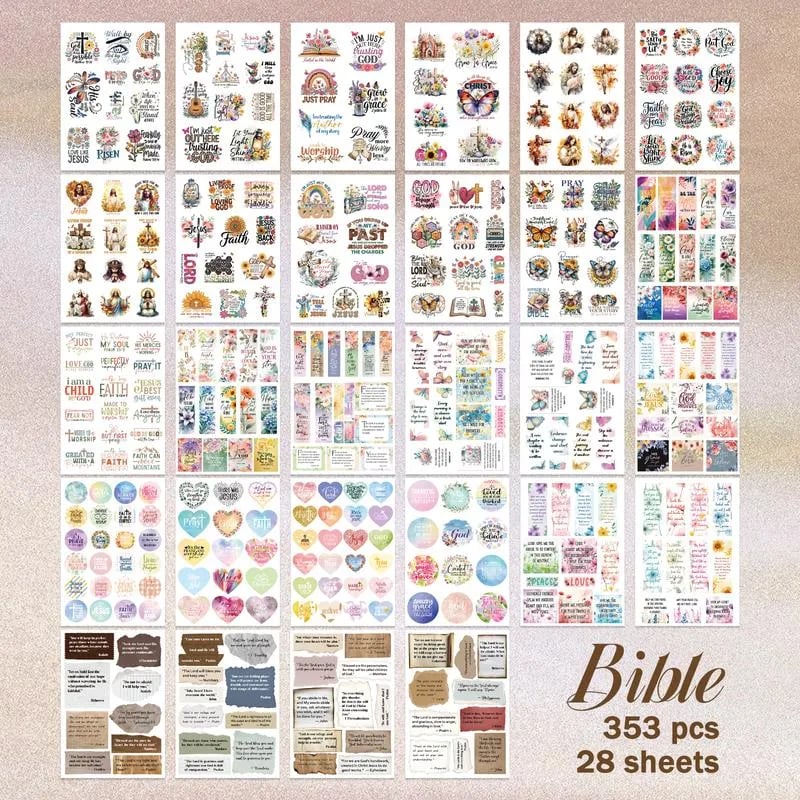 ✝️Motivational & Faith Sticker Book