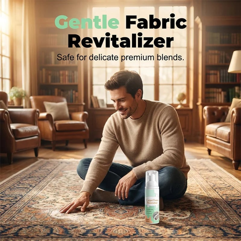 🎉Waterless Carpet Foam Stain Remover with Towel