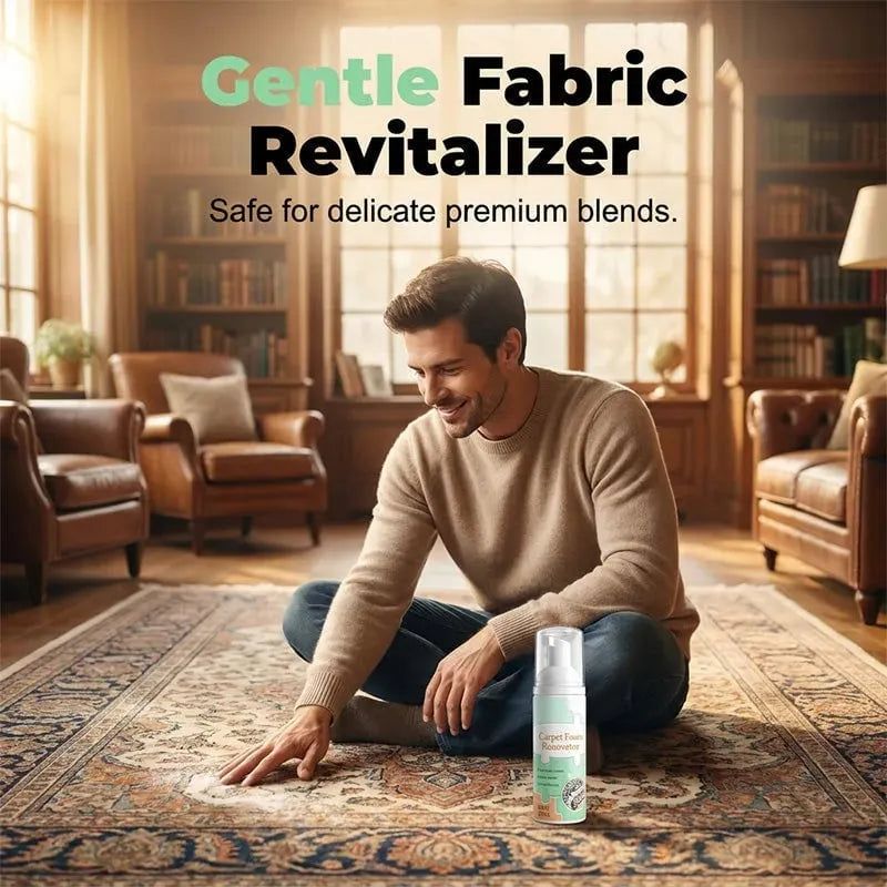 🔥HOT SALE🔥⏳ Limited Time Buy 2 Get 1 Free - 50% OFF! ✨Waterless Carpet Foam Stain Remover with Towel