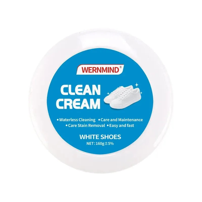 🔥HOT SALE🔥🎁Waterless cleaning cream for white shoes with sponge