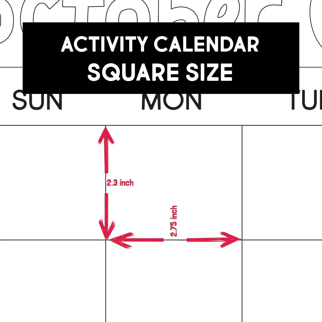 🌞 Giant Summer Activity Calendar Coloring Poster | 30×50 Inch Family Summer Planner