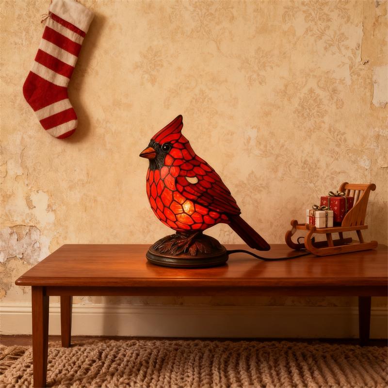 🎉 Christmas Cardinal Bird Decorative Light