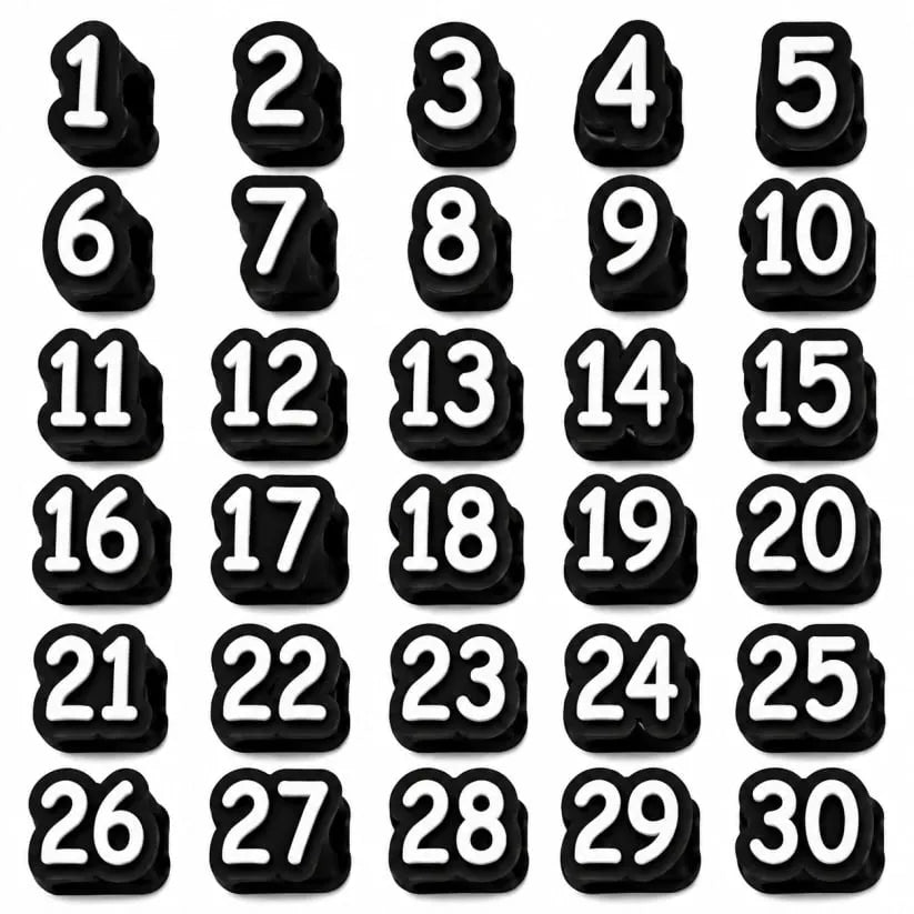 🎁Last Day 50% OFF - Numbered Pencil Toppers