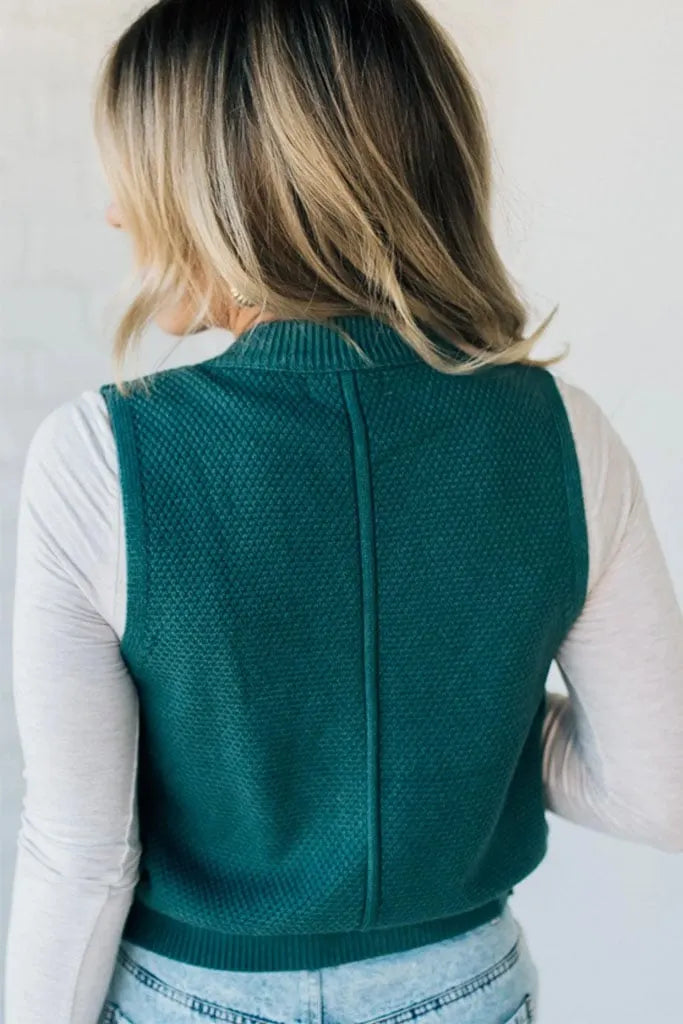 Cable Knit Vest | Buy 2 Free Shipping