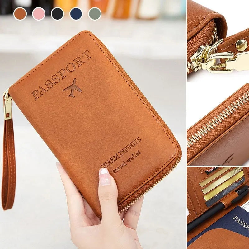 🎉Multi-Functional RFID Passport Wallet