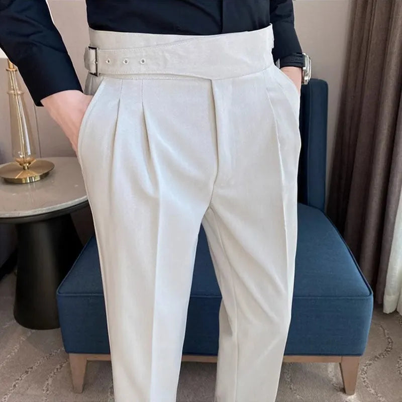 Classic Buckle Trousers (Buy 2 Free Shipping)