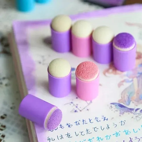 (🔥 Last Day Promotion SALE-49% OFF) DIY sponge finger painting kit 💖 BUY 2 GET FREE SHIPPING