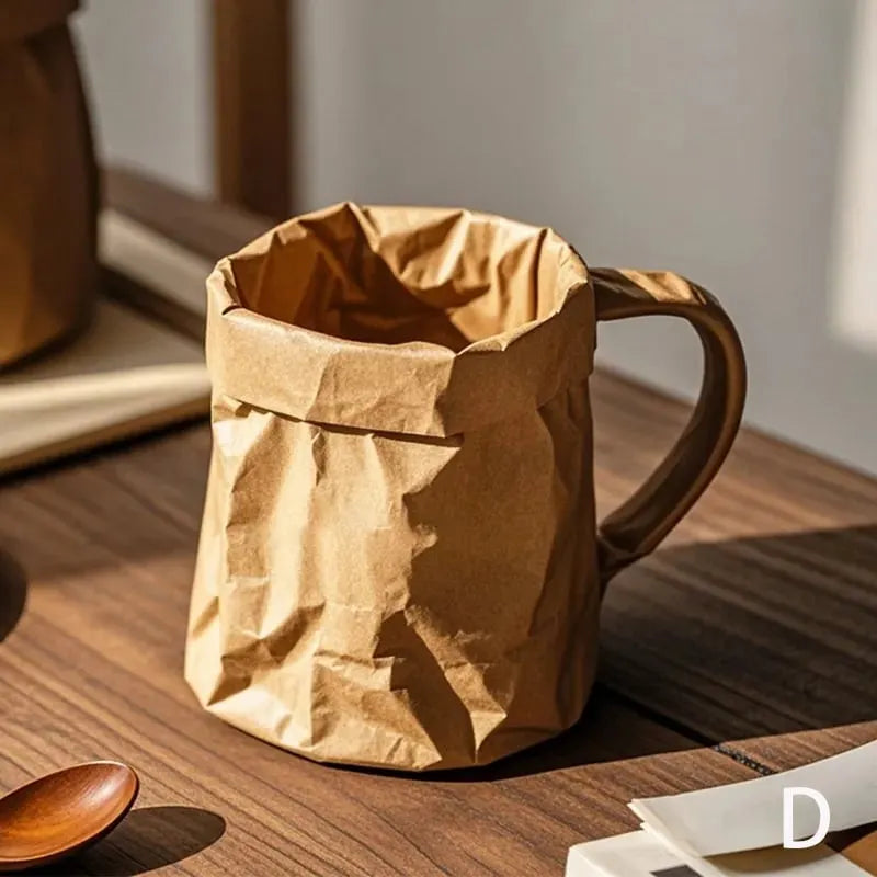 🔥LAST DAY 49% OFF - ✨Paper Bag Shaped Mug