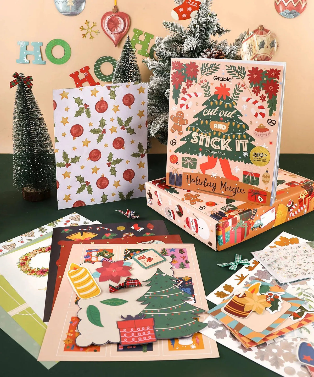 🔥Last Day 50% OFF-✨200+ Pages Holiday Magic Collage Activity Book📚