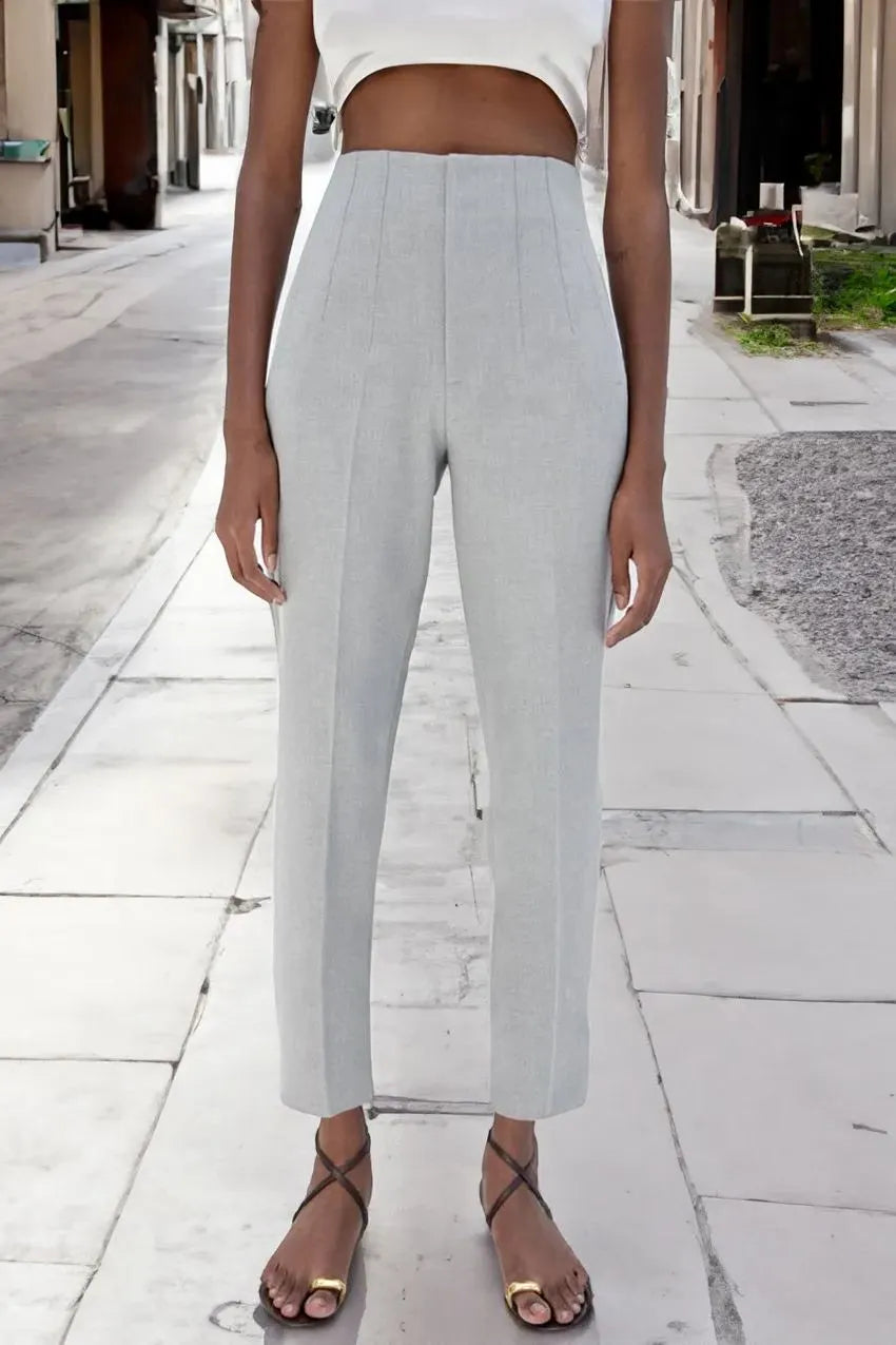 🔥LAST DAY PROMOTION🔥 -50% OFF 💁‍♀️ Tailored Pleat High Waist Pants