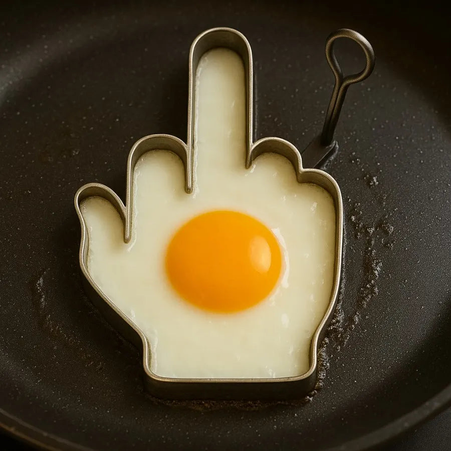 Funny Middle Finger Egg Mold