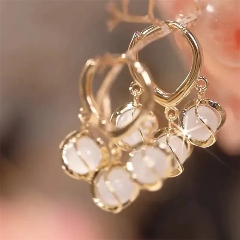 Opal Women's Drop Earrings