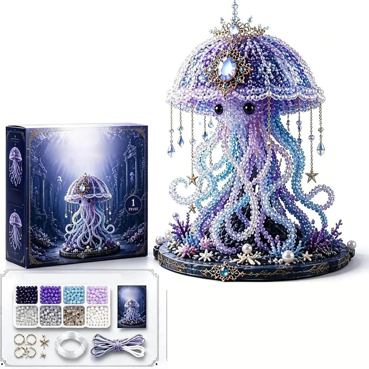 🔥HOT SALE🔥DIY Beaded Jellyfish (Marine Life)🪼