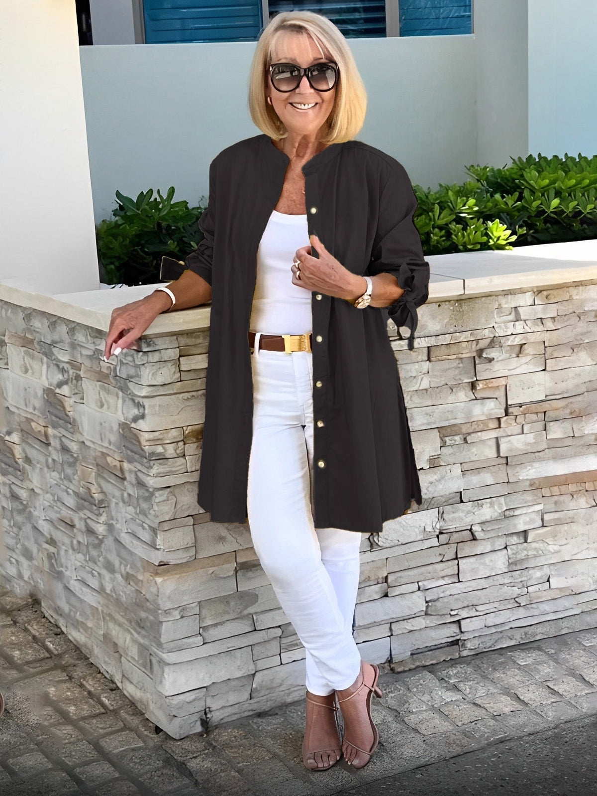 💥NEW ARRIVALS💥Solid Color Long  Shirt Jackets FOR Women