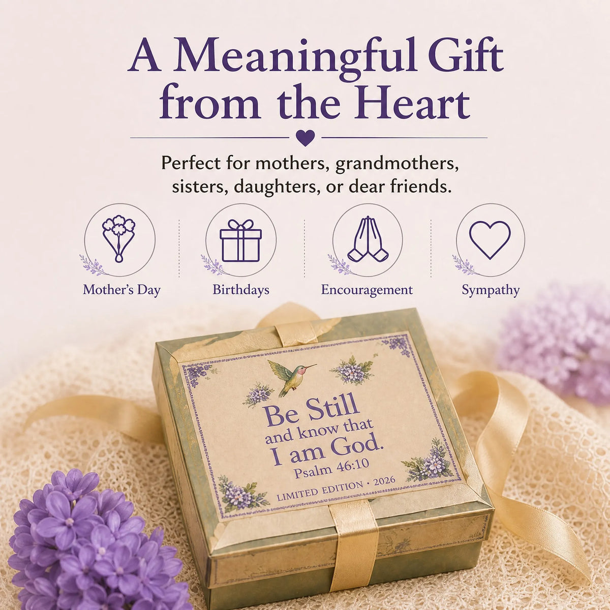 💜 Hummingbird Faith Bracelet – A Beautiful Reminder of God’s Love, Hope & Grace 🕊️