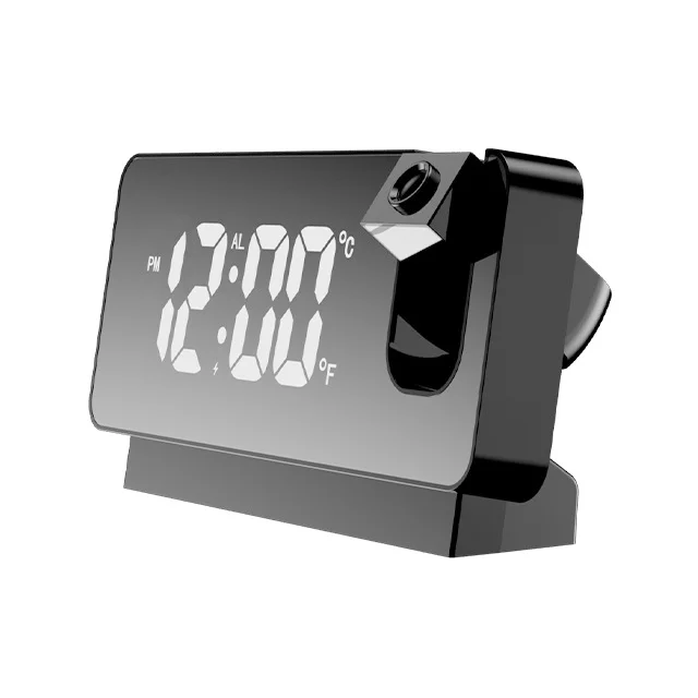 HOT Sale- SAVE 49% OFF-Mirror projection alarm clock⏰(BUY 2 GET FREE SHIPPING)