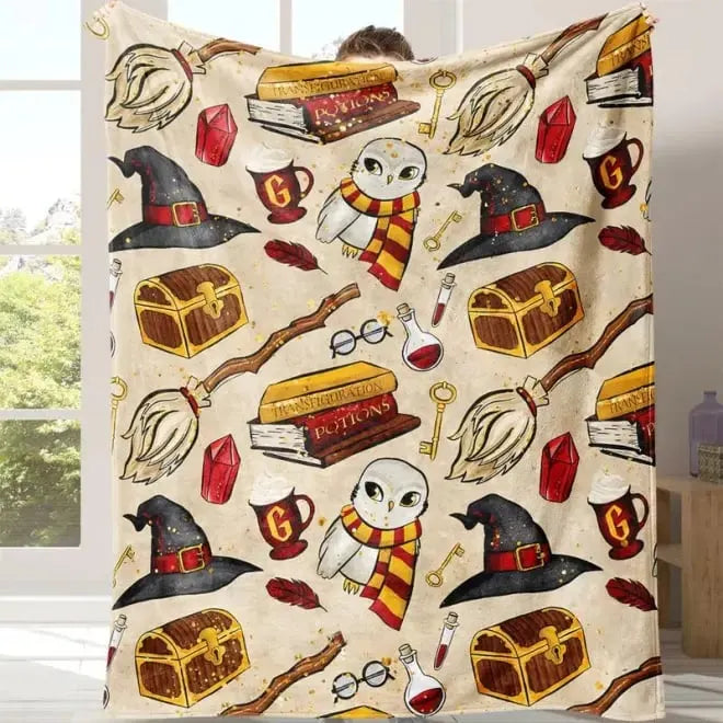 Halloween Decor Warm Napping Blanket