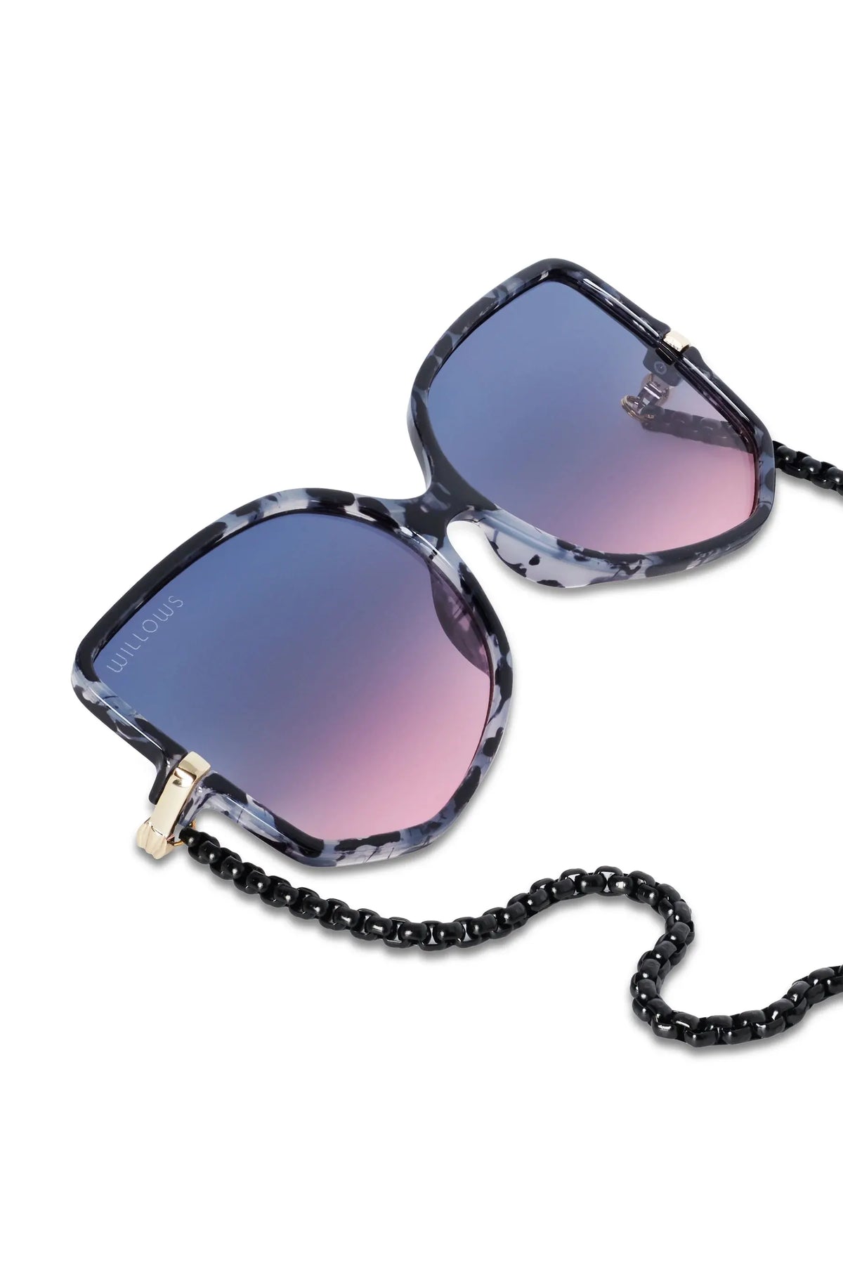 🔥Last Day 49% OFF - 🕶️Chain-Link Crystal Sunglasses