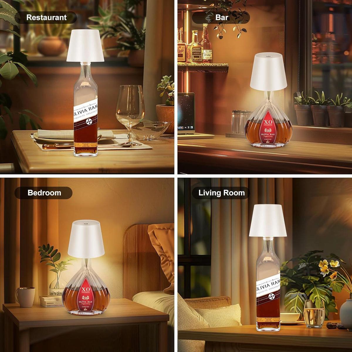 Wireless Bottle Lamp