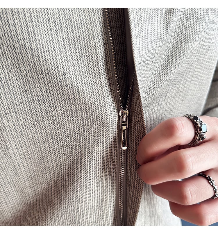 NEW Men's Casual Zipper Long Sleeve Shirt (Buy 2 Free Shipping)