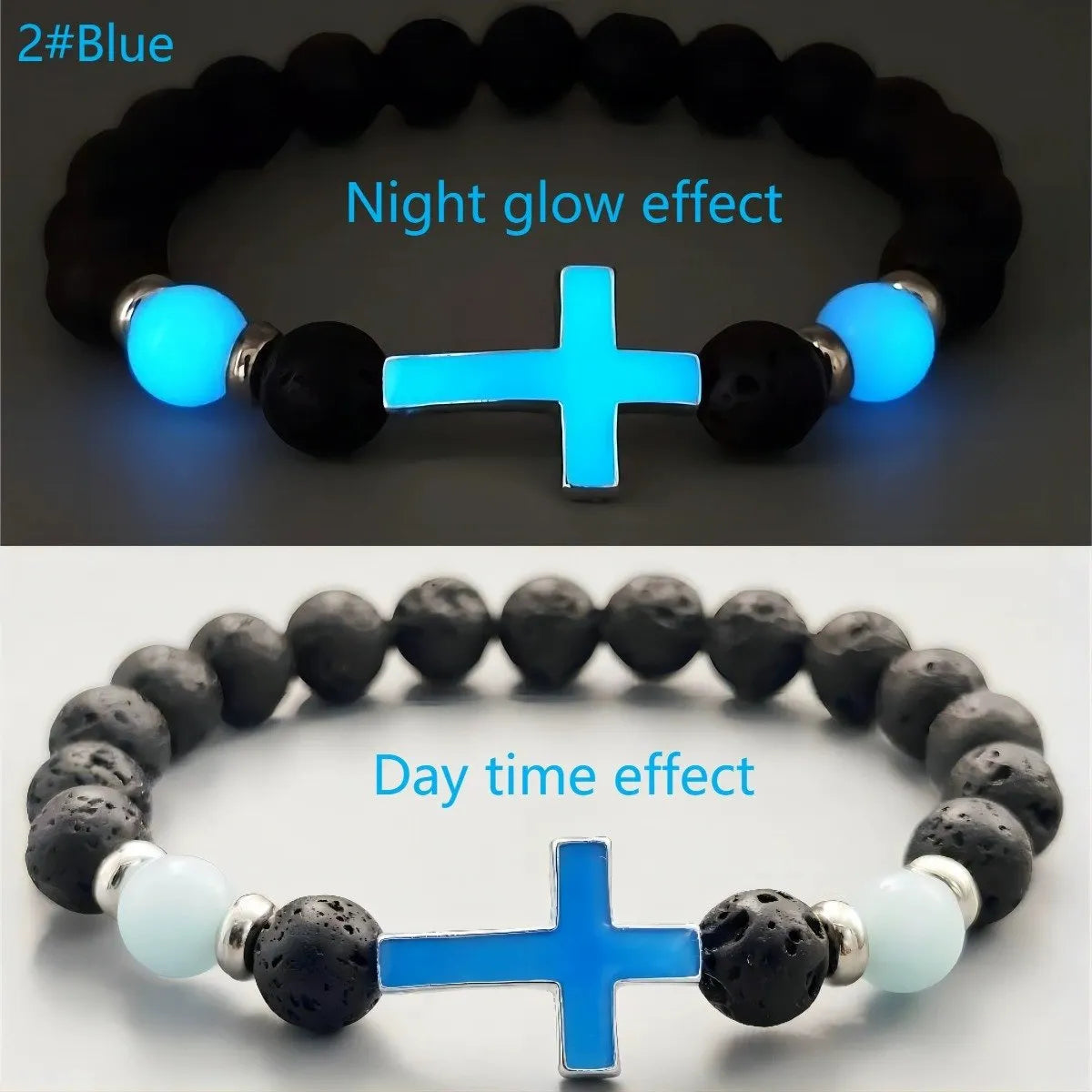 🔥Last 4 hours Sale: Save 50%-Volcanic stone luminous bracelet
