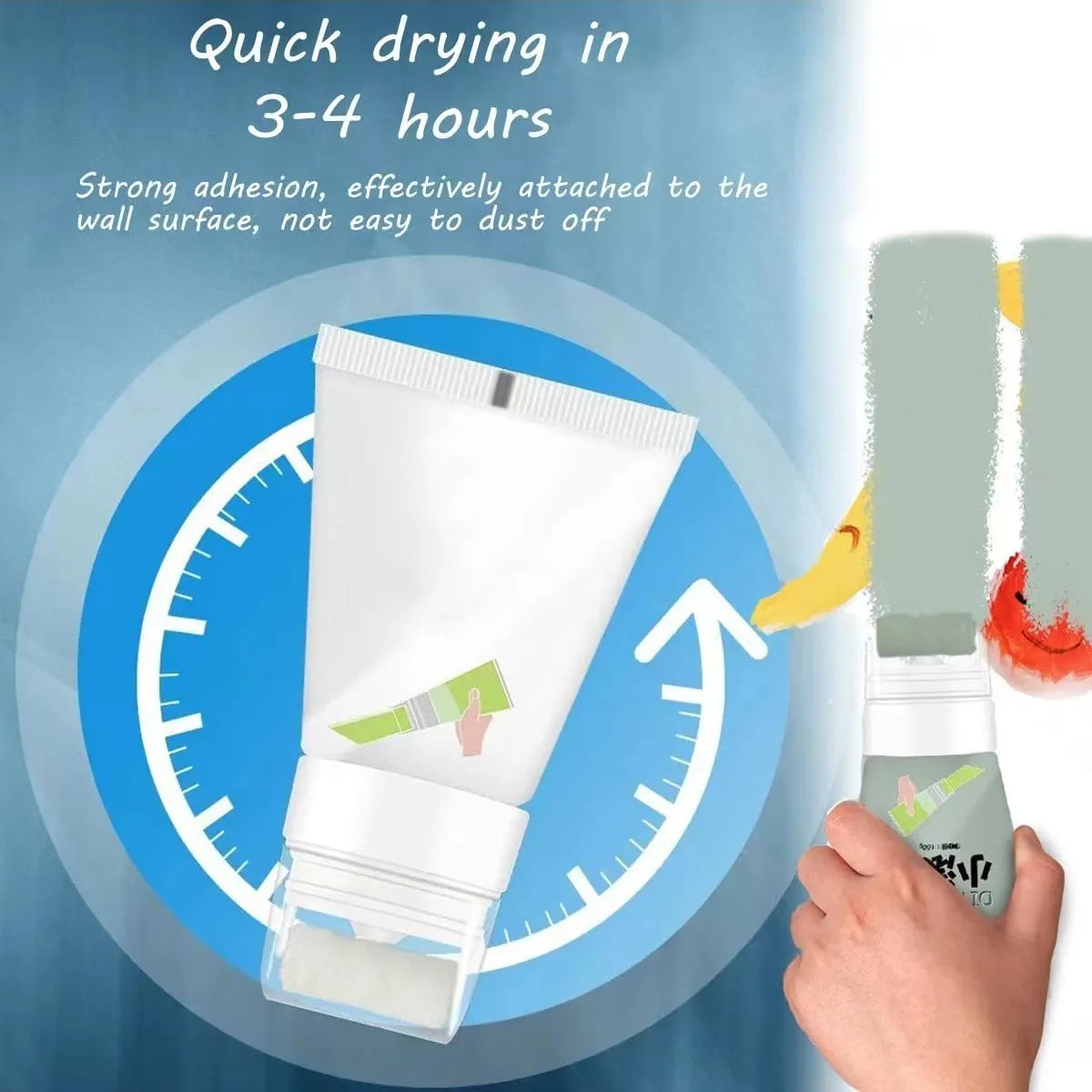 🔥NEW | Small roller brush wall paint(BUY 2 GET 1 FREE)
