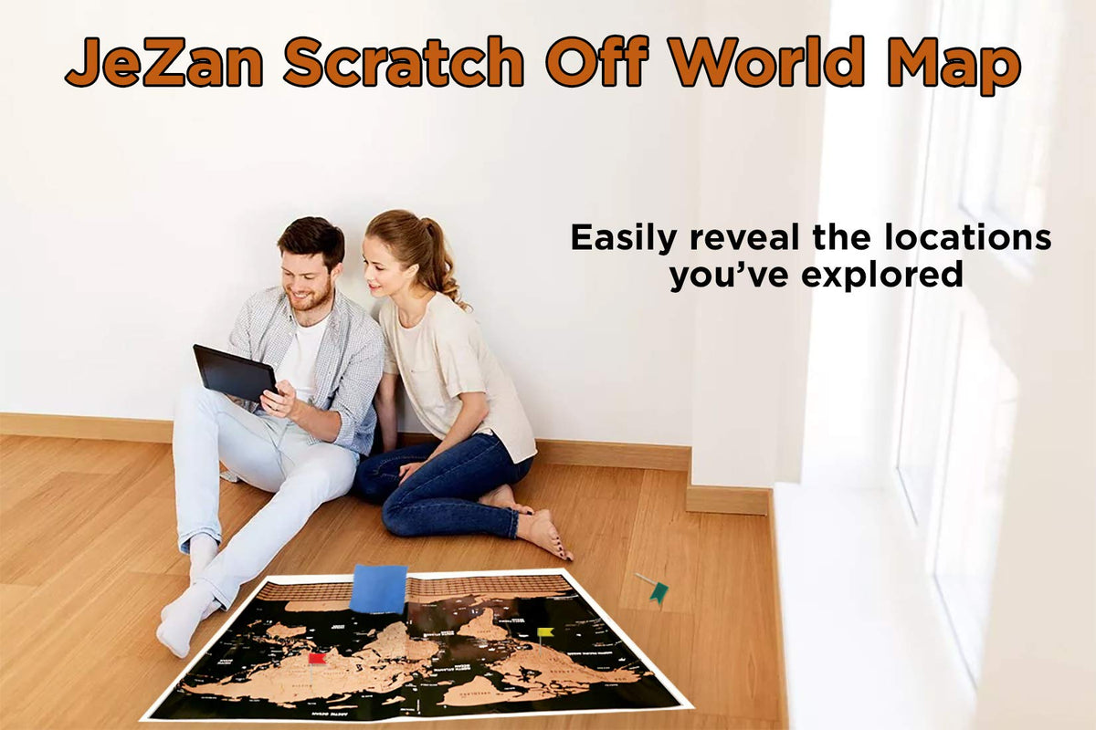 🔥HOT SALE🔥Scratch Map of the World