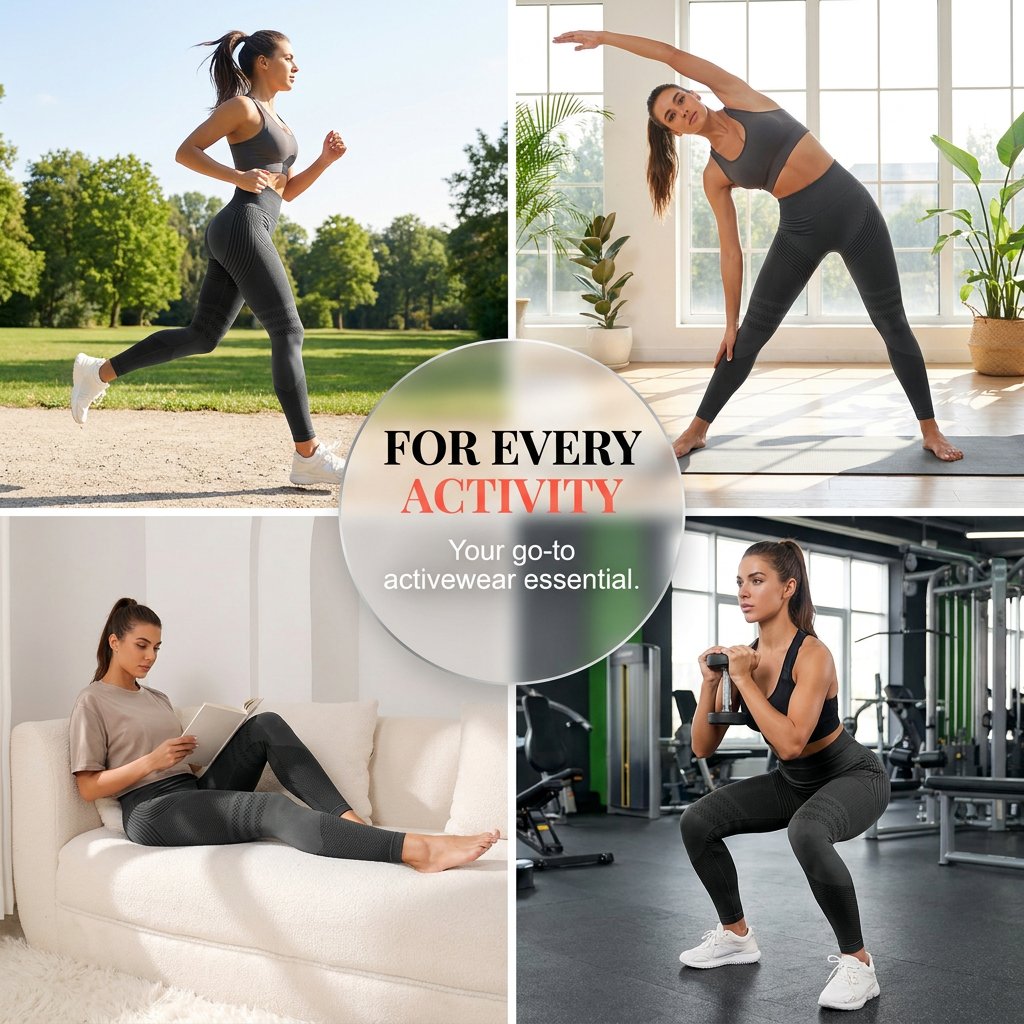 Women's High-Waisted Stretchy Butt-Lifting Yoga Leggings