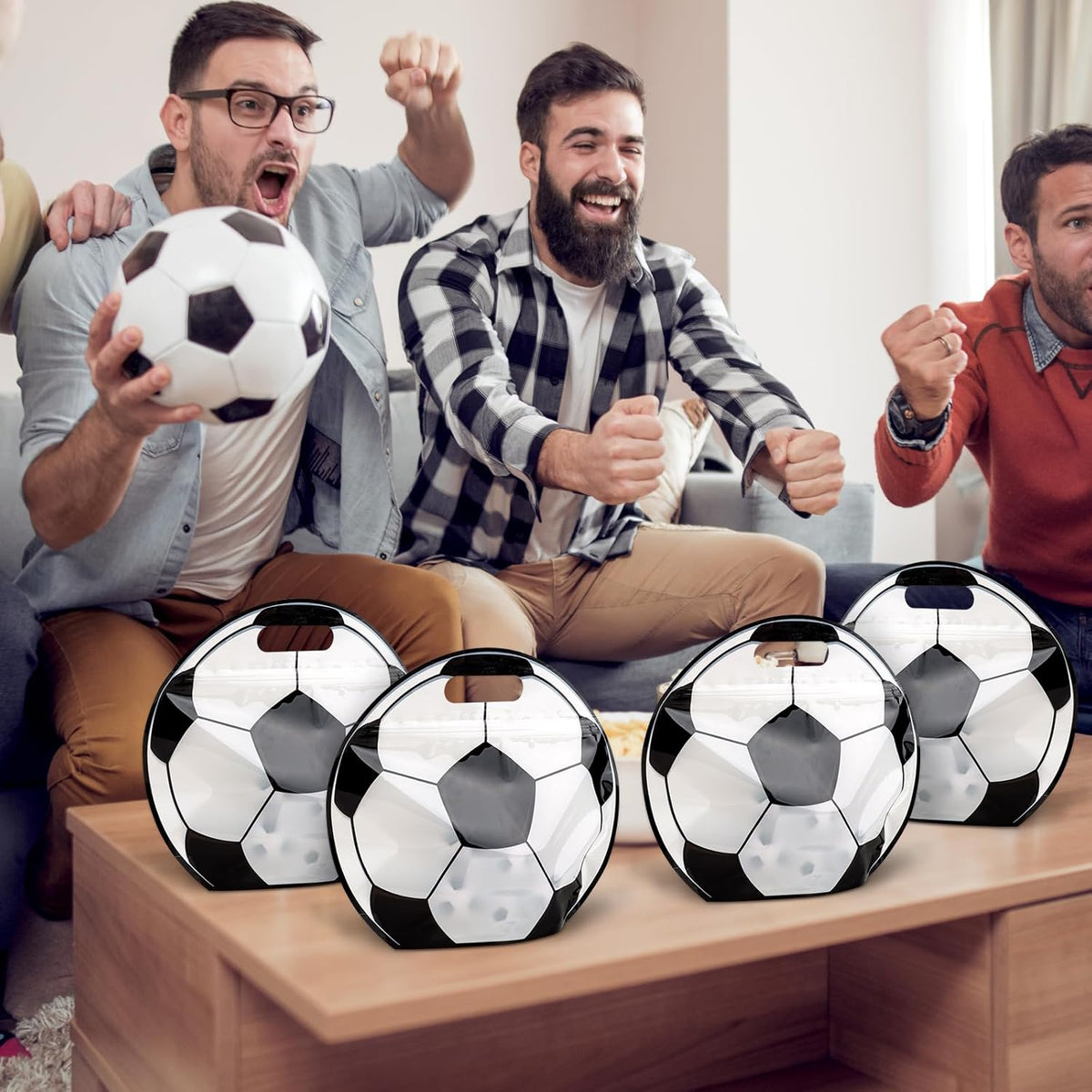 🎒⚽ Soccer Party Favor Bags with Handles – Football Treat Bags for Birthdays, Team Parties & World Cup Celebrations 🎉