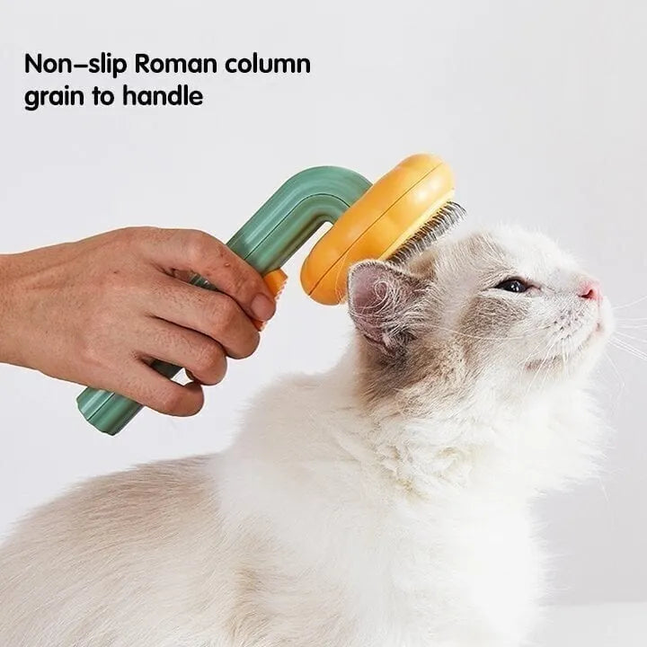 NEW YEAR HOT SALE 40% OFF-Pumpkin Pet Grooming Tool Pet Remove Hair Brush