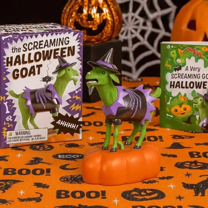 🔥Last Day 49% OFF - 🐐The Screaming Goat (Book & Figure)