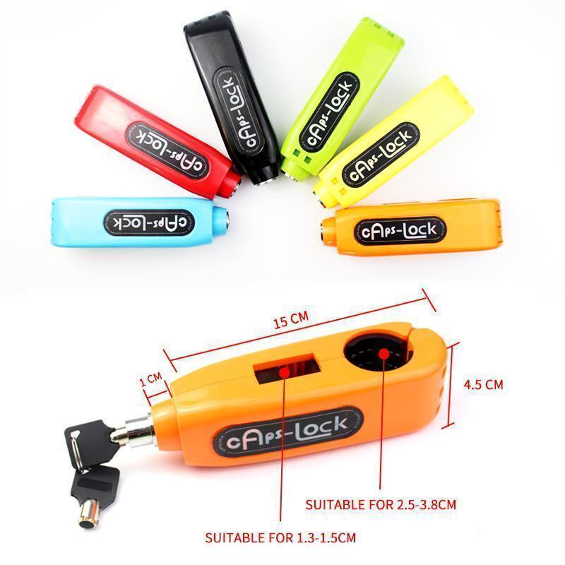 [🔥 Last day 50% OFF]CapsLock Effective Motorcycle Grip Lock Security
