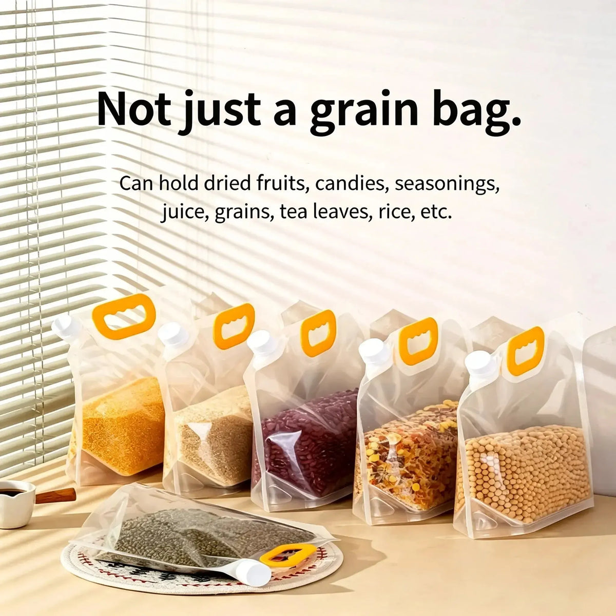 💕Hot sale 49% OFF🌾 Airtight Grain Storage Bags with Handle
