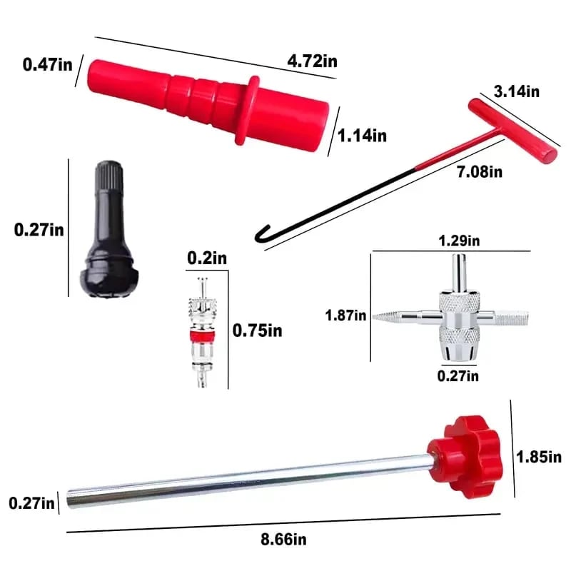 🎉 🚗 Quick Change Tire Valve Tool Kit