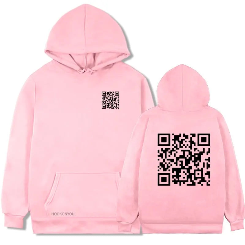 Funny FU QR Code Hoodie(Buy 2 Get Free Shipping)
