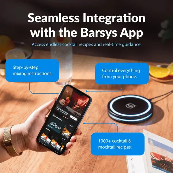 Barsys Smart Coaster 2.0 Cocktail Machine – Your Home Smart Mixologist, Grab Now!