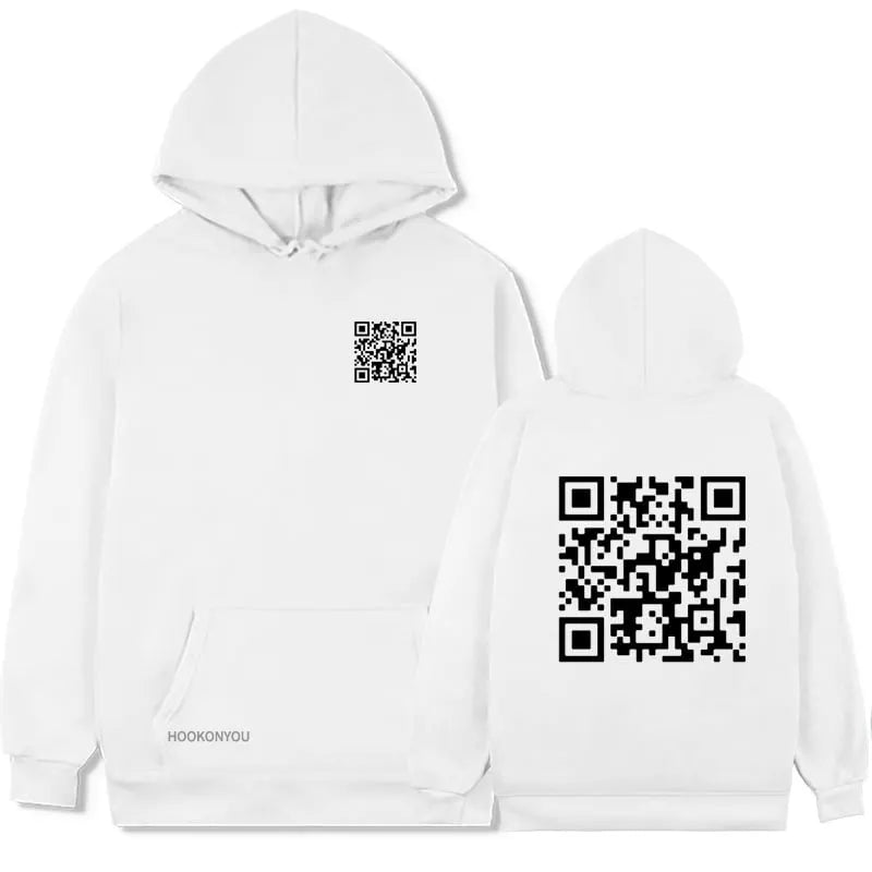 Funny FU QR Code Hoodie(Buy 2 Get Free Shipping)